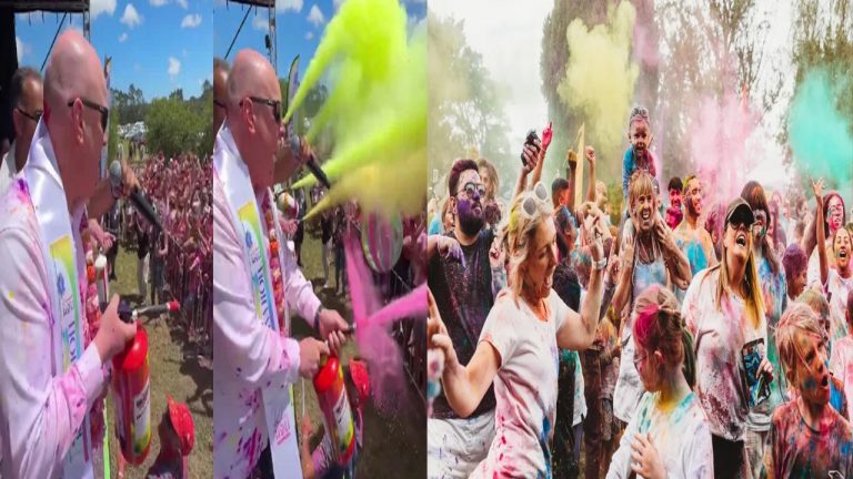 New Zealand PM: హోలీ ఆడిన న్యూజిలాండ్ ప్రధాని..