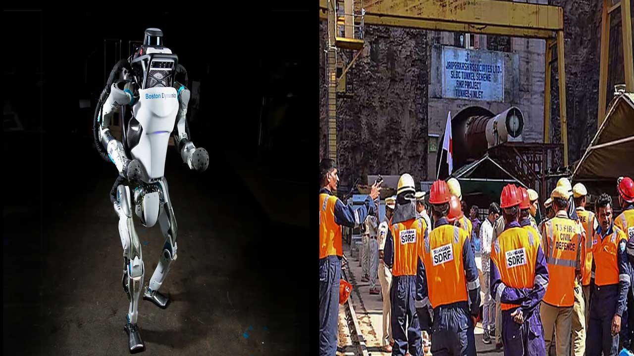 SLBC Tunnel Collapse: SLBC టన్నెల్ రెస్క్యూ ఆపరేషన్ లో ఇకపై రోబోలు..