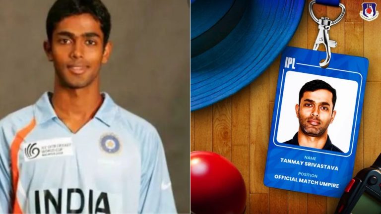 Tanmay Srivastava: అప్పుడు ఐసీసీ టోర్నమెంట్ ఫైనల్⁭లో హీరో.. ఇప్పుడు ఐపీఎల్⁭లో అంపైర్‌