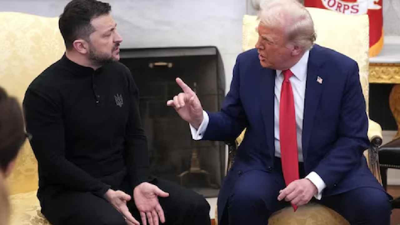 Trump Zelensky: ట్రంప్, జెలెన్ స్కీ మధ్య వాగ్వాదం.. వైట్‌హౌజ్ సమావేశంలో రచ్చ..
