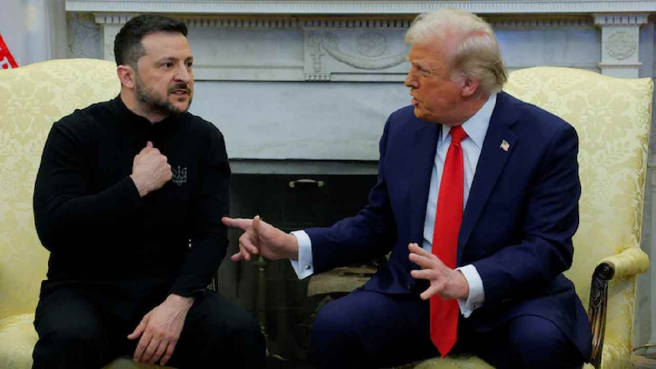 Trump-Zelenskyy meet: ‘‘వైట్‌హౌజ్ నుంచి వెళ్లిపోండి’’.. సంచలనంగా ట్రంప్, జెలెన్స్కీ మీటింగ్..