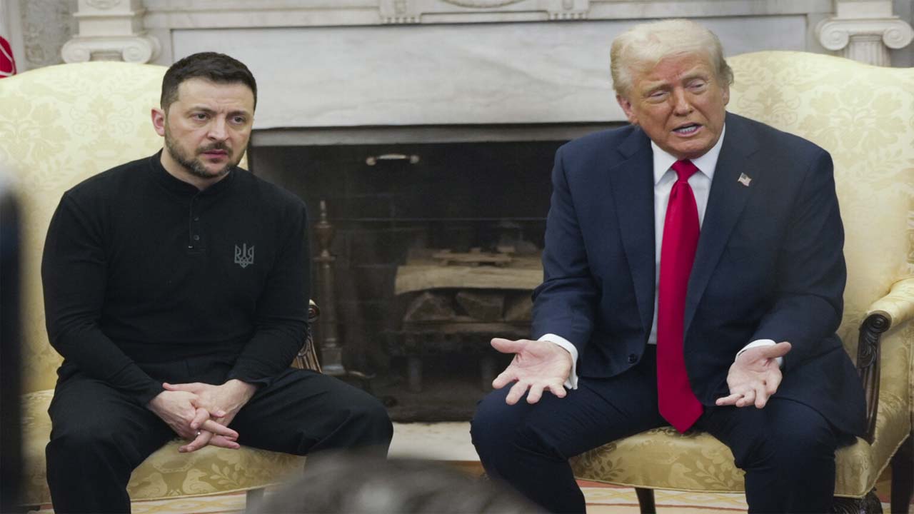 US President Trump spoke on the phone with Ukrainian President Zelensky