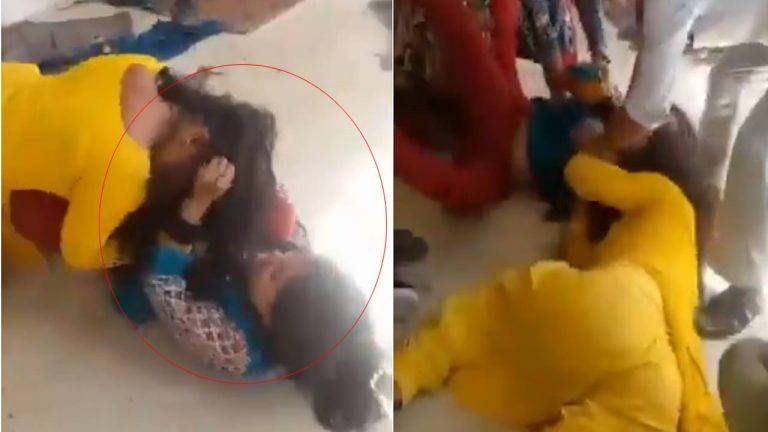 UP: టీచర్-అంగన్‌వాడీ వర్కర్ డబ్ల్యూడబ్ల్యూఈ ఫైటింగ్.. వీడియో వైరల్