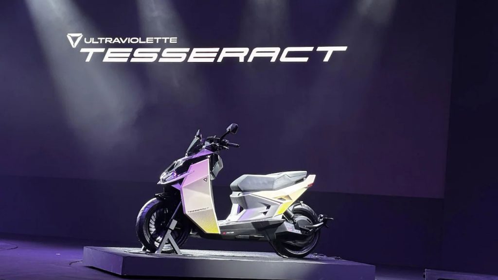 Unveils Tesseract Electric Scooter