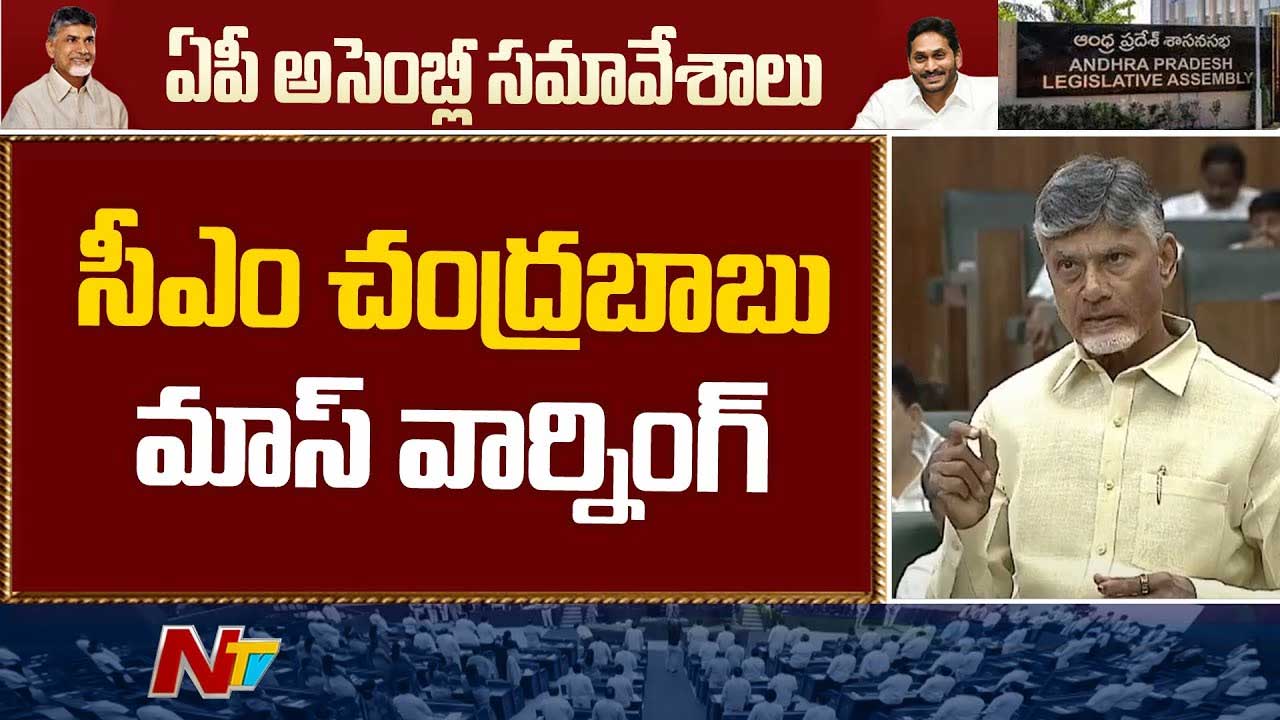 CM Chandrababu: వాళ్లకు సీఎం చంద్రబాబు వార్నింగ్..