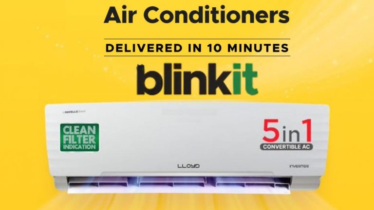 Blinkit: సమ్మర్ స్పెషల్.. 10 నిమిషాల్లో ఏసీ డెలివరీ!