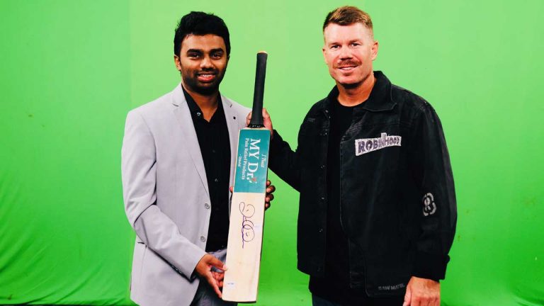 My Doctor-David Warner: క్రికెటర్ డేవిడ్ వార్నర్‌తో ‘మై డాక్టర్’ భాగస్వామ్యం!