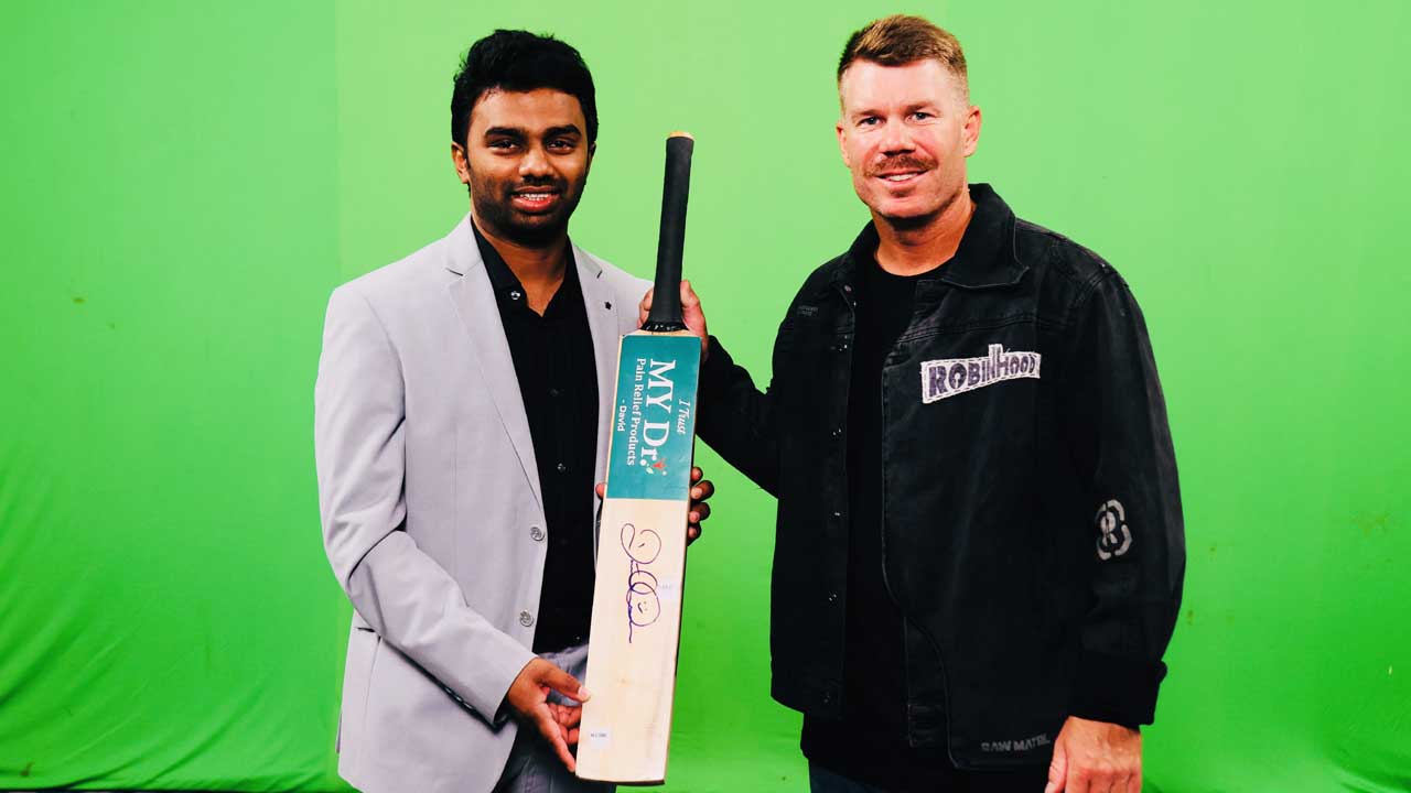 My Doctor-David Warner: క్రికెటర్ డేవిడ్ వార్నర్‌తో ‘మై డాక్టర్’ భాగస్వామ్యం!