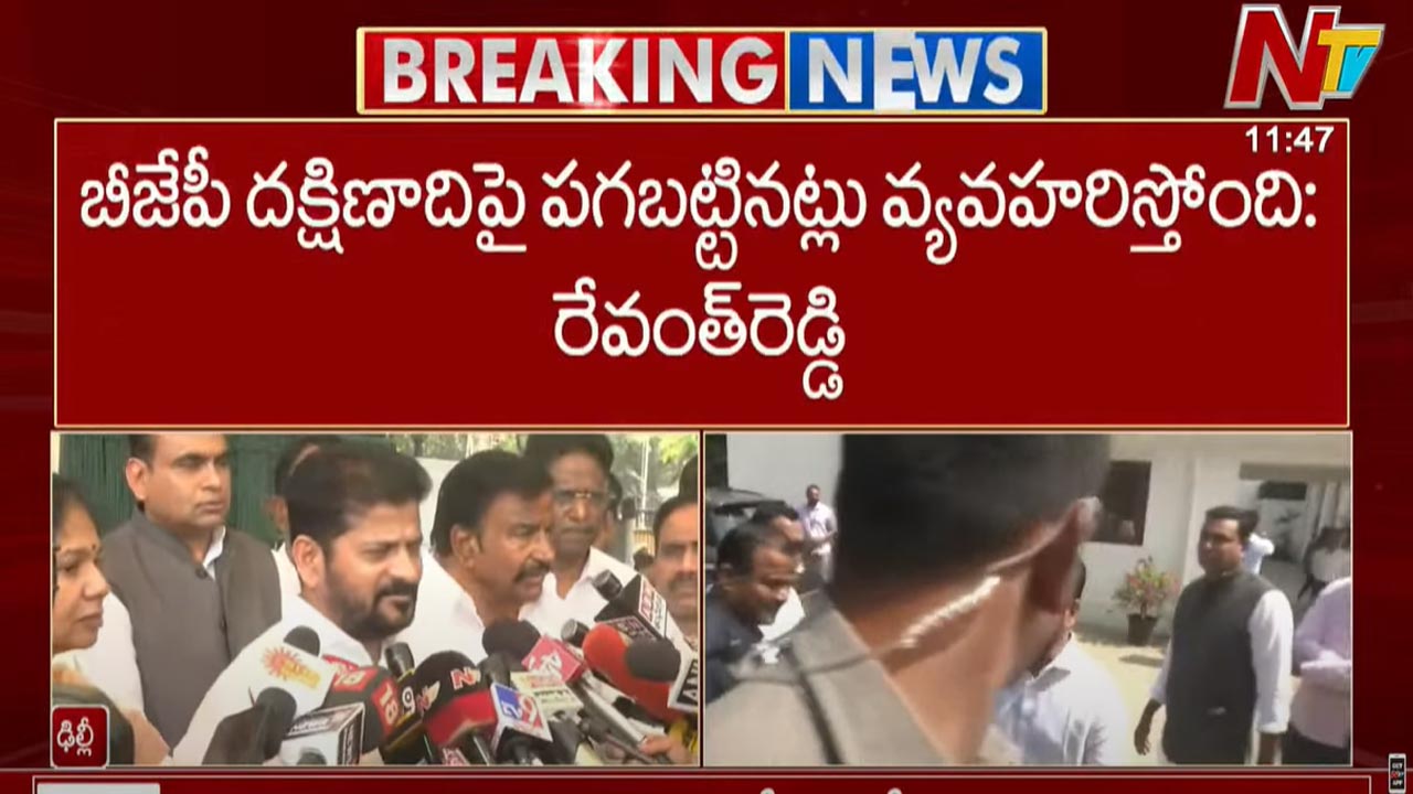 CM Revanth Reddy: బీజేపీ దక్షిణాదిపై పగబట్టినట్లు వ్యవహరిస్తోంది..