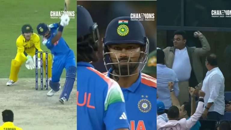 Hardik Pandya: హార్దిక్ భారీ సిక్సర్‌కు ఫీల్డింగ్ చేసిన ఐసీసీ ఛైర్మెన్..