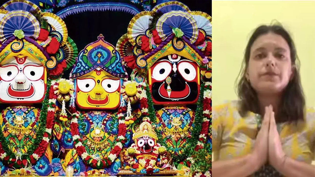 Jagannath Tattoo : బాడీలోని ఆ పార్టుపై జగన్నాథ స్వామి టాటూ వేయించుకున్న విదేశీ మహిళ.. కట్‌చేస్తే..