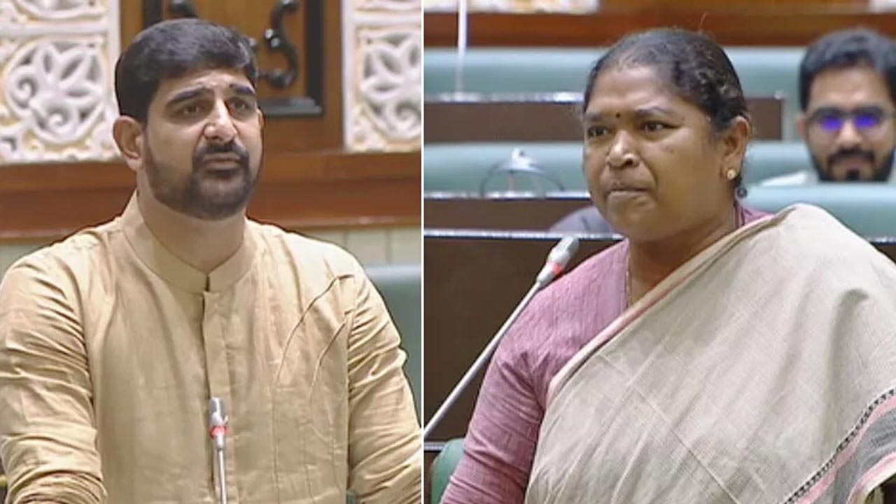 Telangana Assembly : తెలంగాణ అసెంబ్లీలో ఆసక్తికర చర్చ.. మంత్రి సీతక్క vs ఎమ్మెల్యే పాడి కౌశిక్ రెడ్డి