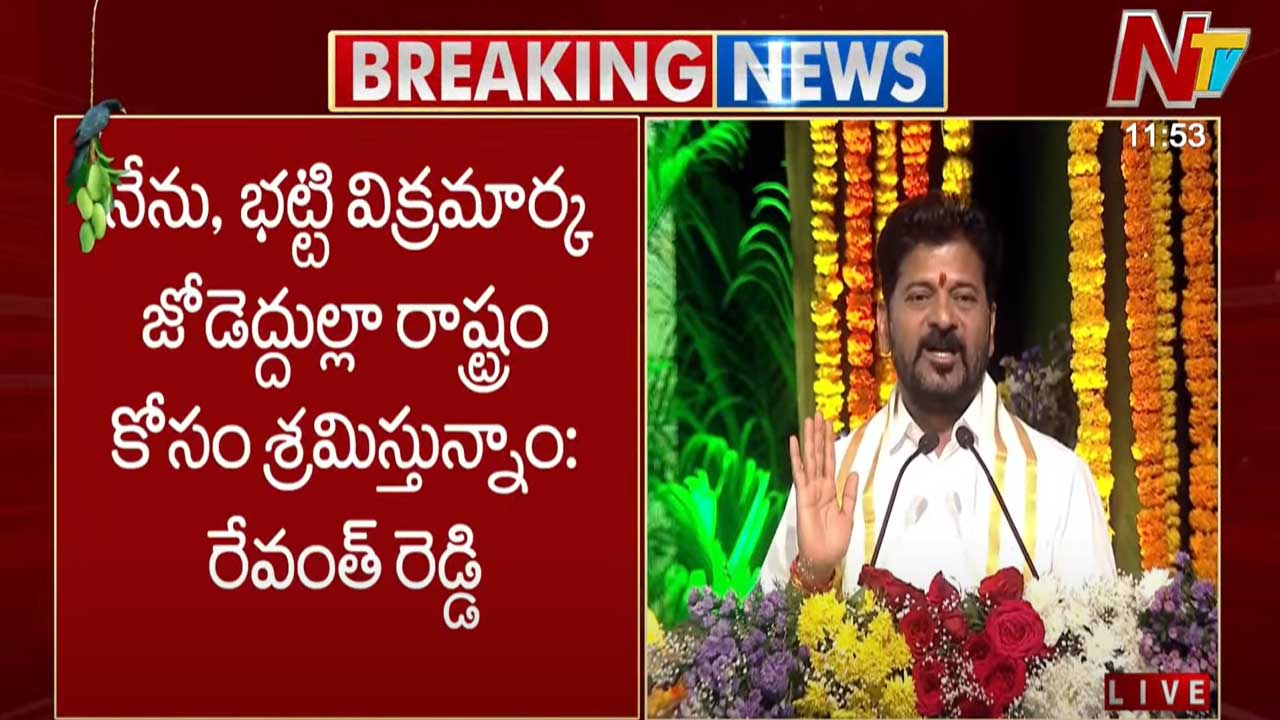 CM Revanth Reddy: నేను, భట్టి విక్రమార్క జోడెద్దుల్లా రాష్ట్రం కోసం శ్రమిస్తున్నాం..
