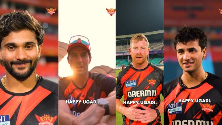 SRH Ugadi Wishes: తెలుగు వారికి ఉగాది శుభాకాంక్షలు తెలిపిన ఎస్‌ఆర్‌హెచ్ టీం.. వీడియో వైరల్