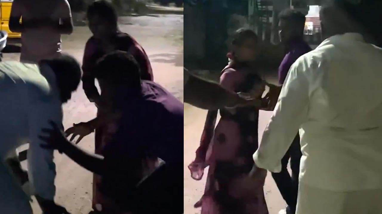 Tamilnadu: గుండెలను పిండేసే దృశ్యం.. కన్న కూతురు ప్రేమించిన యువకుడితో వెళ్లిపోతుంటే కాళ్లపై పడి..
