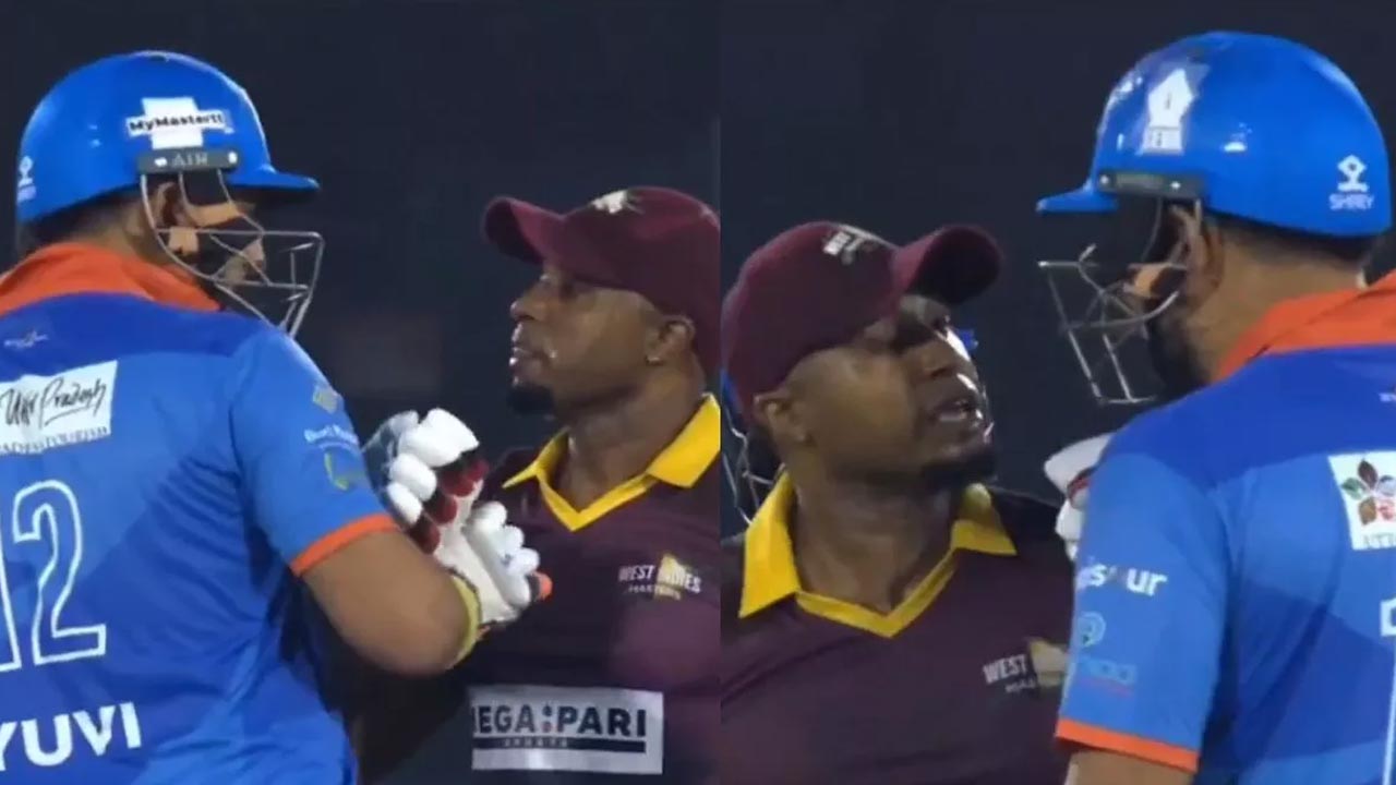 IML 2025: ఫైనల్ మ్యాచ్ లో యువరాజ్ సింగ్, టినో బెస్ట్ మధ్య గొడవ.. వీడియో వైరల్