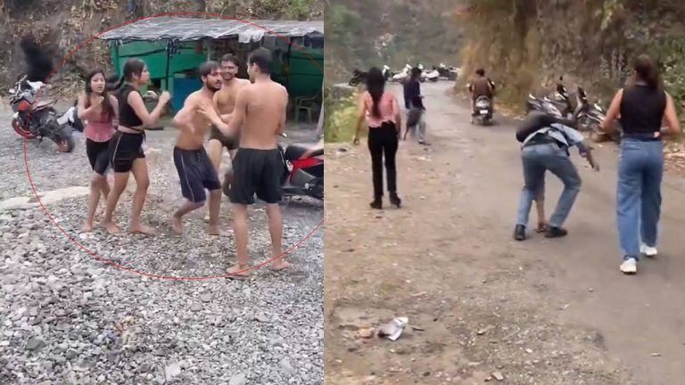 Dehradun: యువతీయువకుల మధ్య ఘర్షణ.. వీడియో వైరల్
