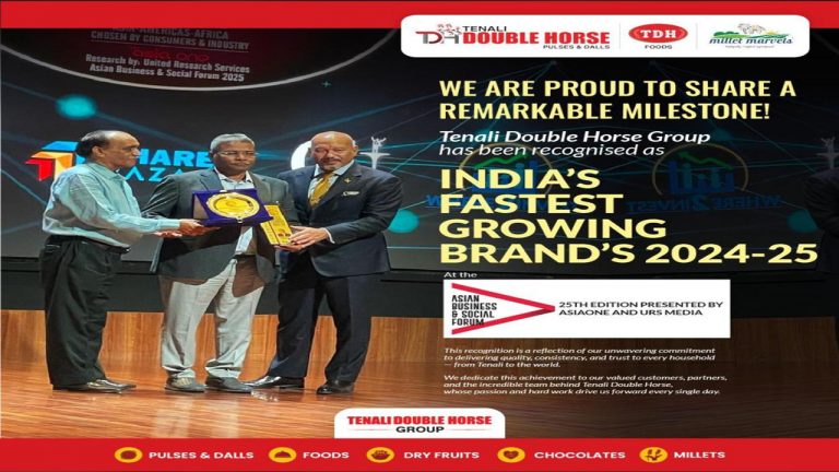 Tenali Double Horse: దేశంలో అత్యంత వేగంగా అభివృద్ధి చెందుతున్న బ్రాండ్‌⁭గా తెనాలి డబుల్ హార్స్