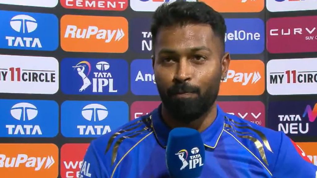 Hardik Pandya Speech