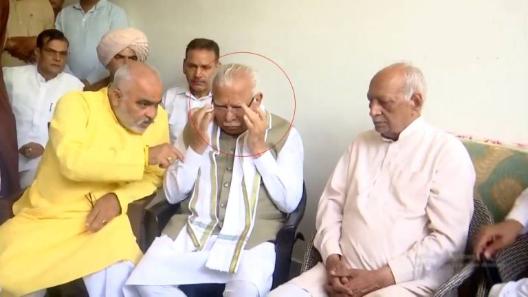 Vinay Narwal: కుటుంబ సభ్యుల్ని ఓదార్చుతూ కంటతడి పెట్టిన కేంద్రమంత్రి