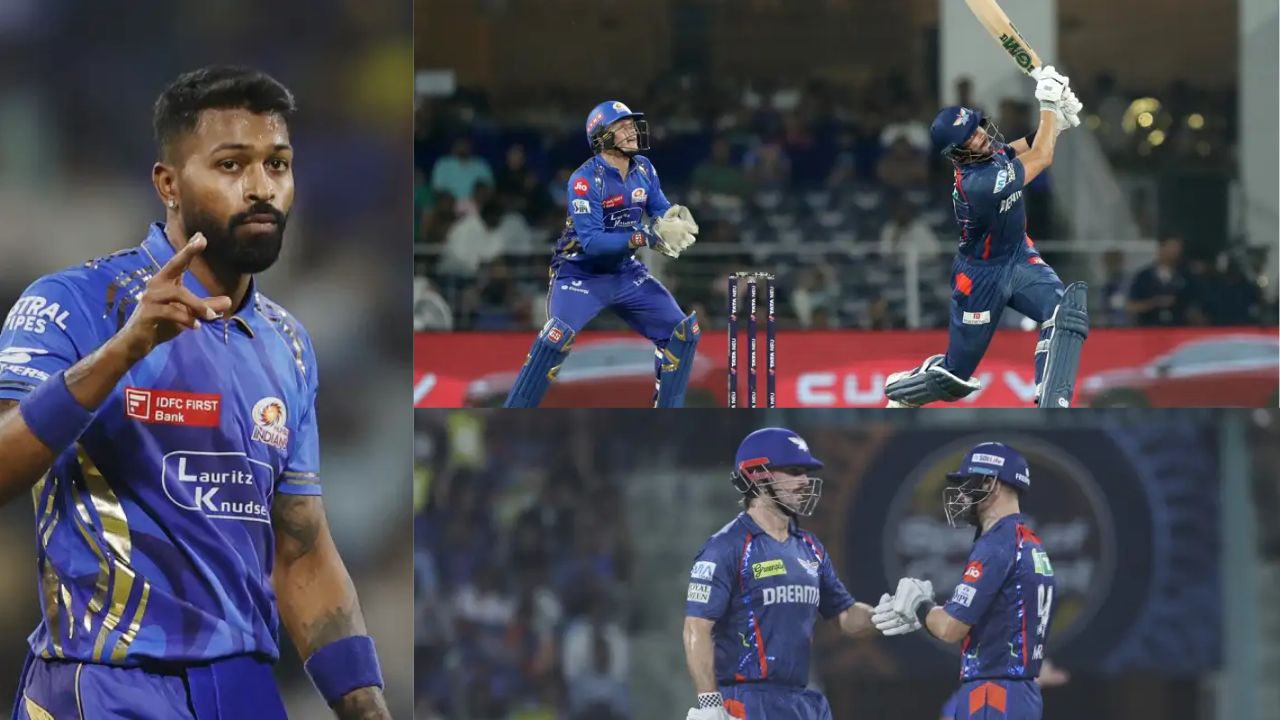 LSG vs MI: హాఫ్ సెంచరీలతో మెరిసిన మిచెల్ మార్ష్, మార్క్‌రమ్.. ముంబై టార్గెట్ 204