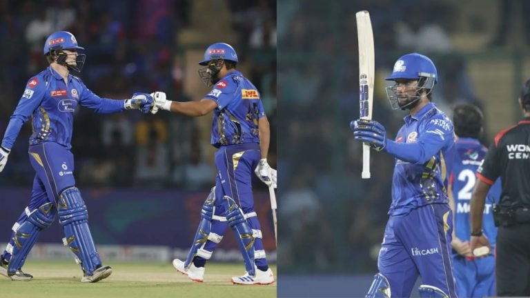 MI vs DC: ఢిల్లీలో రెచ్చిపోయిన ముంబై బ్యాటర్లు.. ఢిల్లీ టార్గెట్ ఎంతంటే?
