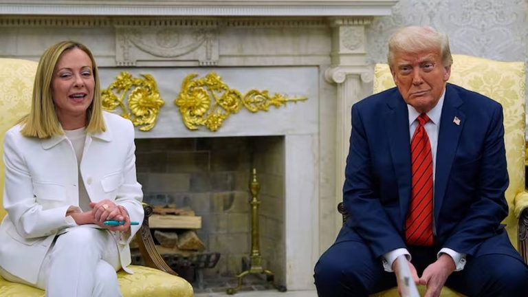 Trump-Meloni: ట్రంప్‌తో మెలోనీ భేటీ.. సుంకాలపై కీలక చర్చ