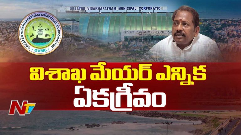 GVMC New Mayor: గ్రేటర్ విశాఖ మేయర్‌గా పీలా శ్రీనివాస్ ఏకగ్రీవ ఎన్నిక..
