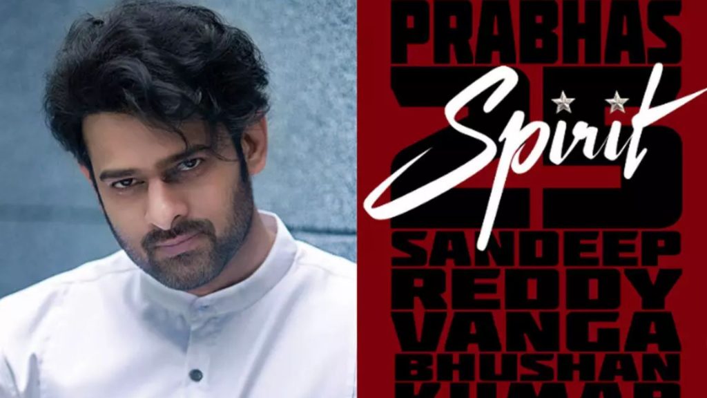 Prabhas, Sandeep Reddy Vanga,'spirit'