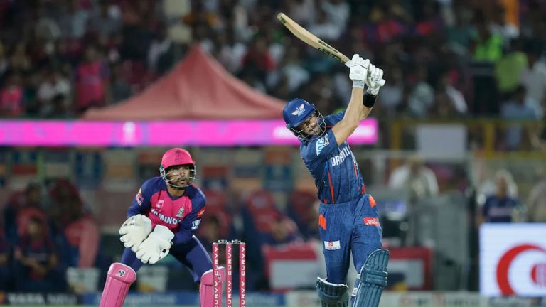 RR vs LSG: మెరిసిన ఐడెన్ మార్క్రామ్,  బదోని.. రాజస్థాన్ రాయల్స్ టార్గెట్ 181