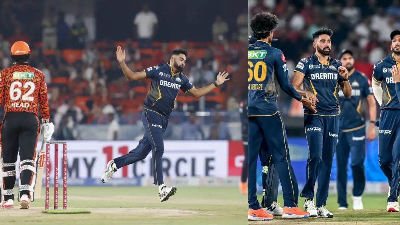 SRH vs GT: 4 వికెట్లతో రాణించిన సిరాజ్.. గుజరాత్ టైటాన్స్ టార్గెట్ 153