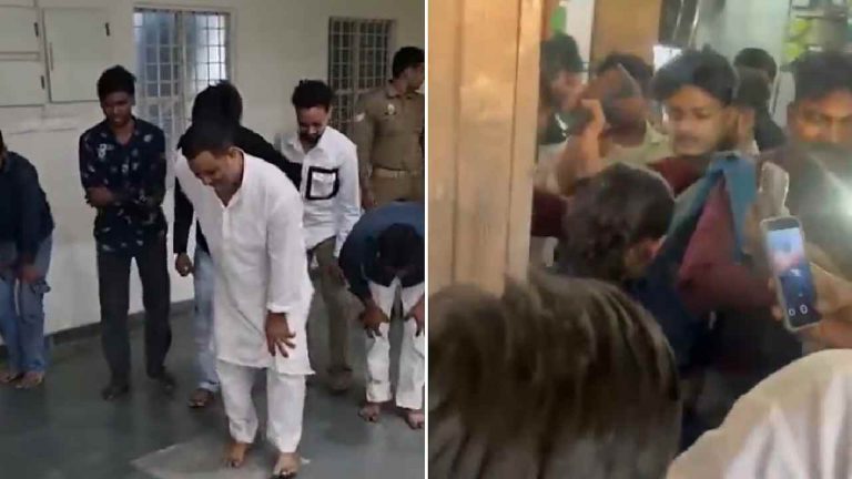 UP: ముస్లిం అమ్మాయి, హిందూ అబ్బాయిపై దాడి.. నిందితులకు ‘‘యోగి’’ మార్క్ ట్రీట్మెంట్.. వీడియో వైరల్..