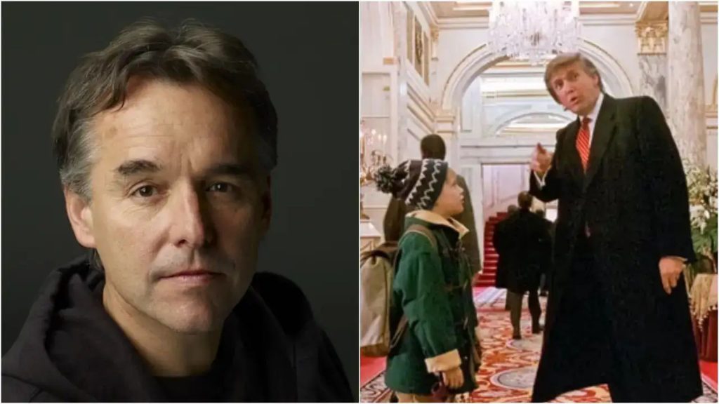 Us President Trump,chris Columbus