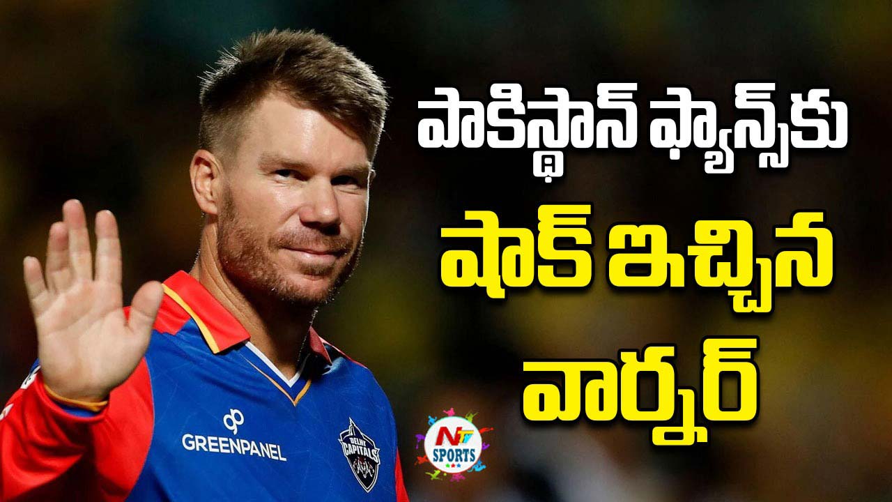 David Warner : పాకిస్థాన్ ఫ్యాన్స్ కు షాక్ ఇచ్చిన వార్నర్…
