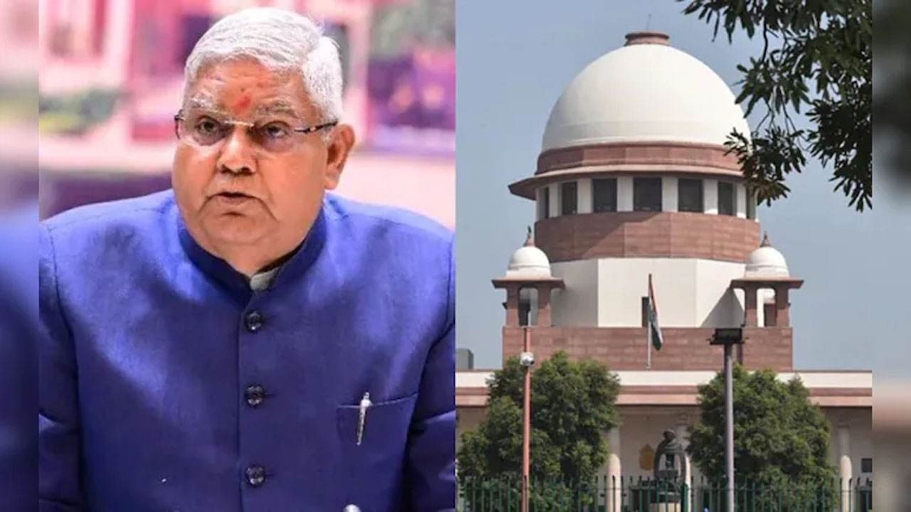 Jagdeep Dhankhar: “రాష్ట్రపతికే ఆదేశాలు ఇచ్చే పరిస్థితి ఉండకూడదు”.. సుప్రీం తీర్పుపై ఉపరాష్ట్రపతి విమర్శ!