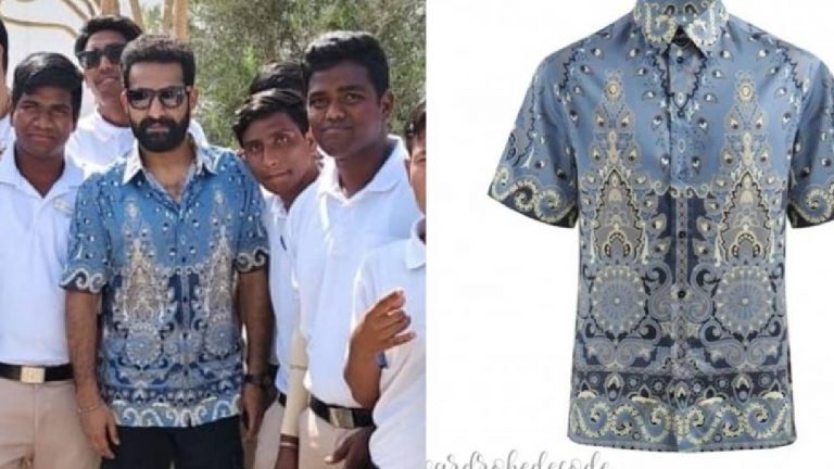 Jr NTR: ఏంటి.. ఎన్టీఆర్ చొక్కా కాస్ట్ అన్ని వేలా?