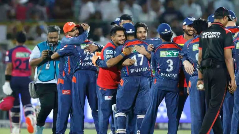 LSG vs RR:  ఉత్కంఠ పోరులో రాజస్థాన్‌పై లక్నో విజయం