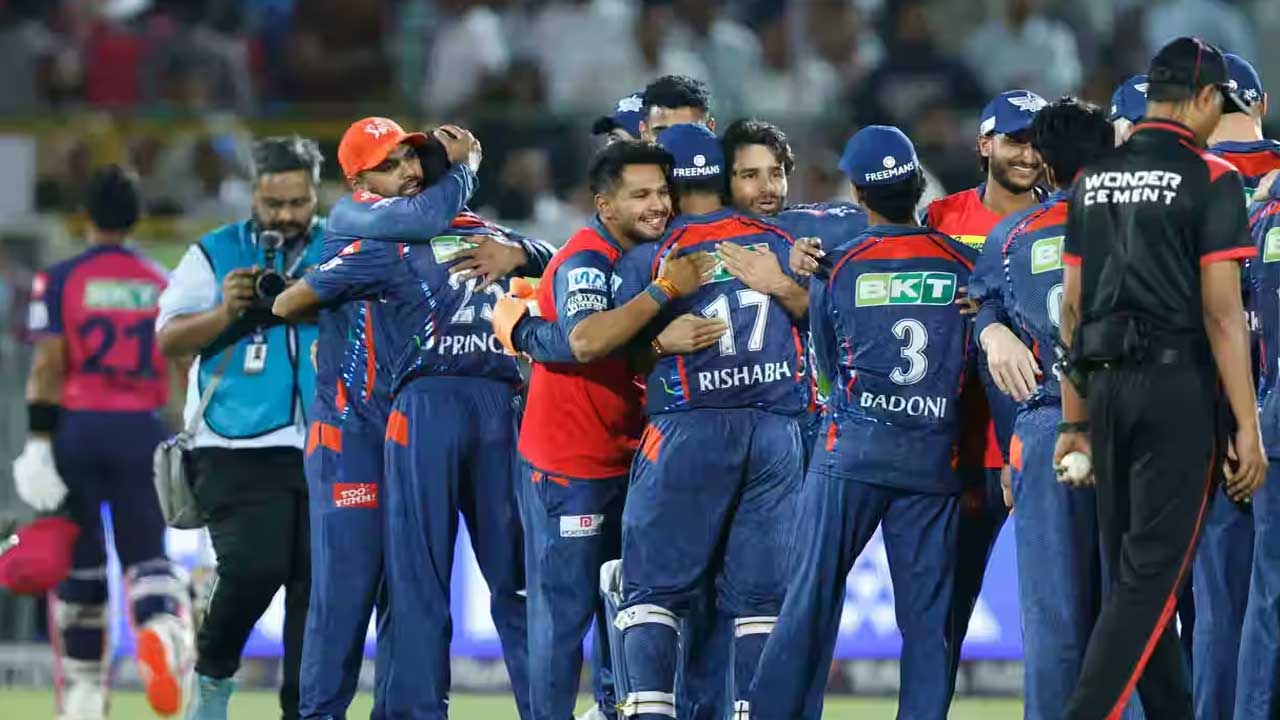 LSG vs RR:  ఉత్కంఠ పోరులో రాజస్థాన్‌పై లక్నో విజయం
