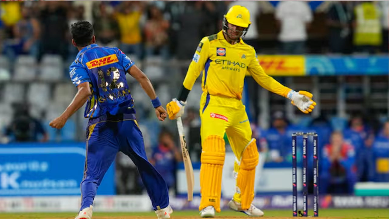 CSK vs MI: రాణించిన జడ్డు భాయ్, దుబే… ముంబై టార్గెట్ ఎంతంటే?