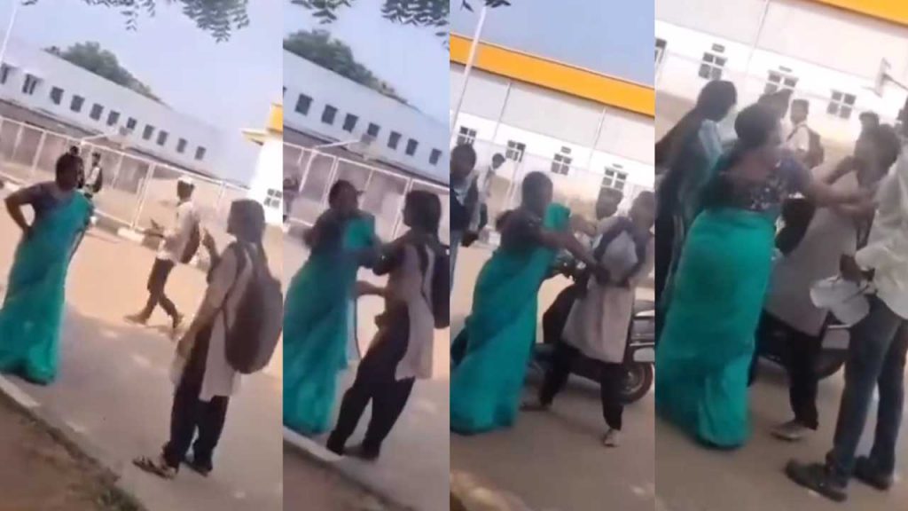 Student Hits Teacher