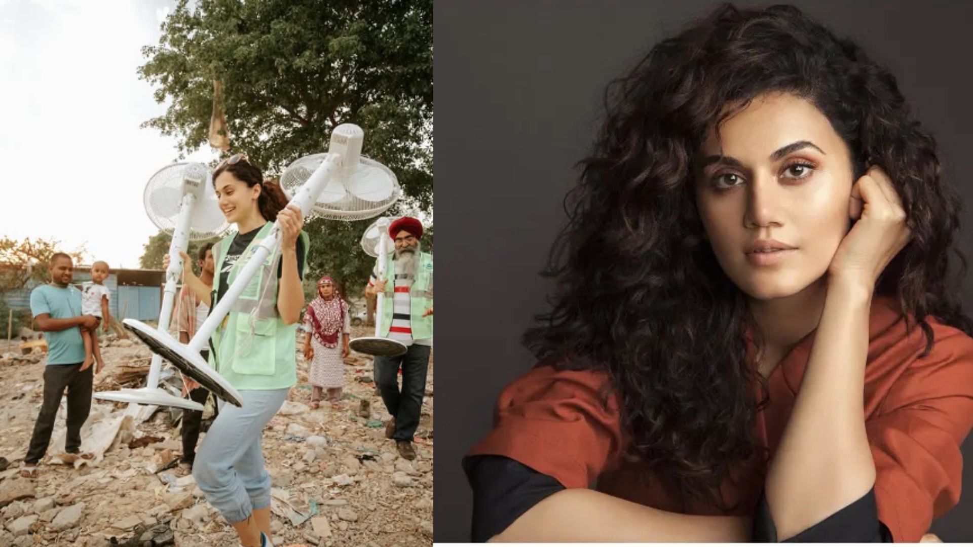 Taapsee : పేదల పట్ల గొప్ప మనసు చాటుకున్న తాప్సీ..