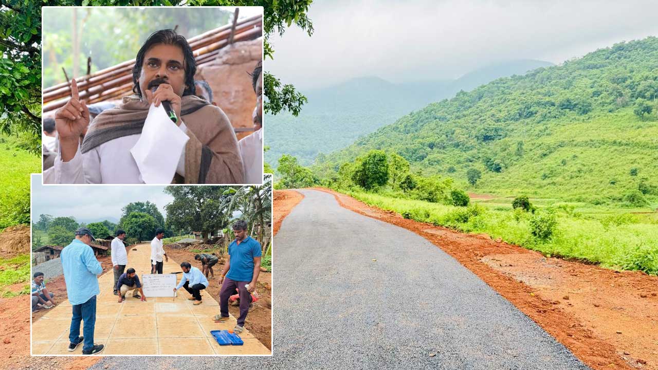Deputy CM Pawan Kalyan: ఆ గిరిజనుల రహదారి సమస్య పరిష్కారం.. ఫొటోలు షేర్‌ చేసిన పవన్‌ కల్యాణ్‌..