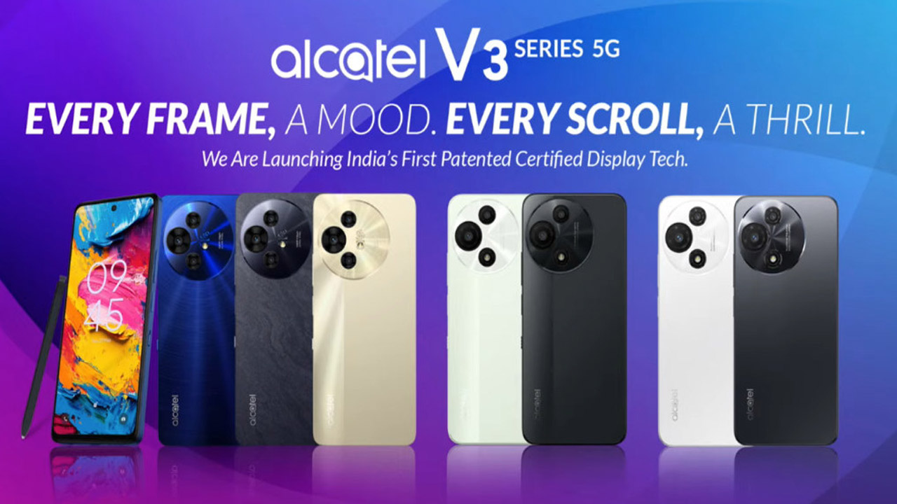 Alcatel V3 Series: 108MP కెమెరా, 5200mAh బ్యాటరీ, ఆకర్షణీయమైన ధరలతో అల్కాటెల్ V3 అల్ట్రా, ప్రో, క్లాసిక్ మొబైల్స్ లాంచ్..!