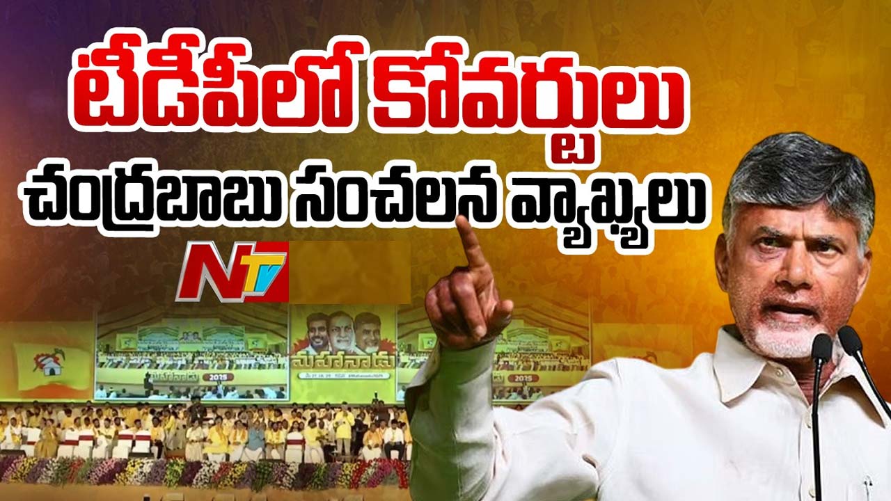 CM Chandrababu: టీడీపీలో కోవర్టులు.. చంద్రబాబు సంచలన వ్యాఖ్యలు..