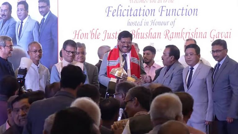 CJI BR Gavai: సుప్రీంకోర్టు చీఫ్ జస్టిస్ గవాయ్‌కు సన్మానం