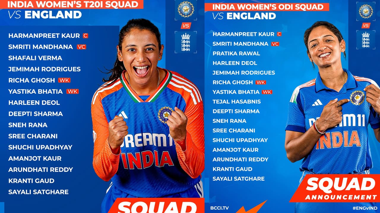India Womens Squad  : ఇంగ్లండ్ టూర్ కు వెళ్తున్న వుమెన్స్ జట్టు ఇదే..