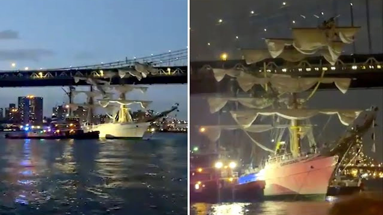 Cuauhtemoc: బ్రిడ్జ్‌ను ఢీకొన్న నేవీ ట్రైనింగ్ షిప్.. ఇద్దరు మృతి, 19 మంది గాయాలు..!