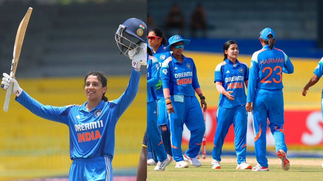 Tri Series: సెంచరీతో చెలరేగిన స్మృతి మందాన.. ఫైనల్⁭లో శ్రీలంక పై ఘన విజయం..!