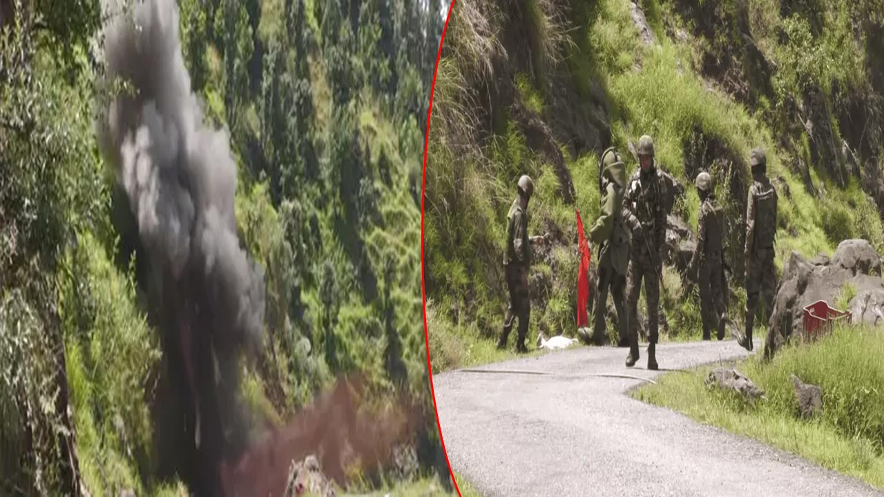 Indian Army Destroys Bomb: కాశ్మీర్‌లోని సరిహద్దు గ్రామాల్లో హైఅలర్ట్.. పాక్‌ లైవ్‌ షెల్‌ ధ్వంసం!