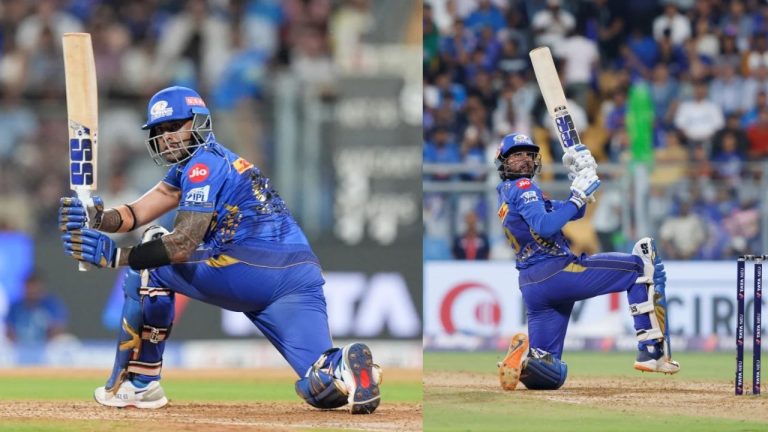 MI vs DC: హాఫ్ సెంచరీతో రాణించిన సూర్యకుమార్ యాదవ్.. ఢిల్లీ టార్గెట్ ఎంతంటే?